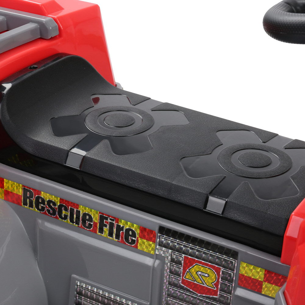 Kids Ride On Fire Truck Motorbike Motorcycle Car Red Grey Homecoze