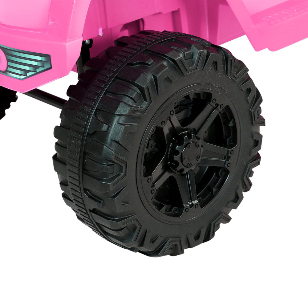 Kids Ride On Car Electric 12V Car Toys Jeep Battery Remote Control Pink Homecoze