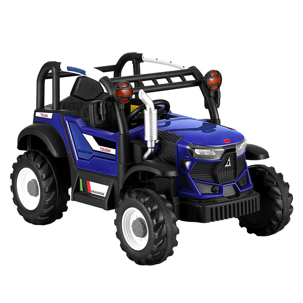 Kids Electric Ride On Jeep Off Road Car with Remote 12V - Blue - Homecoze