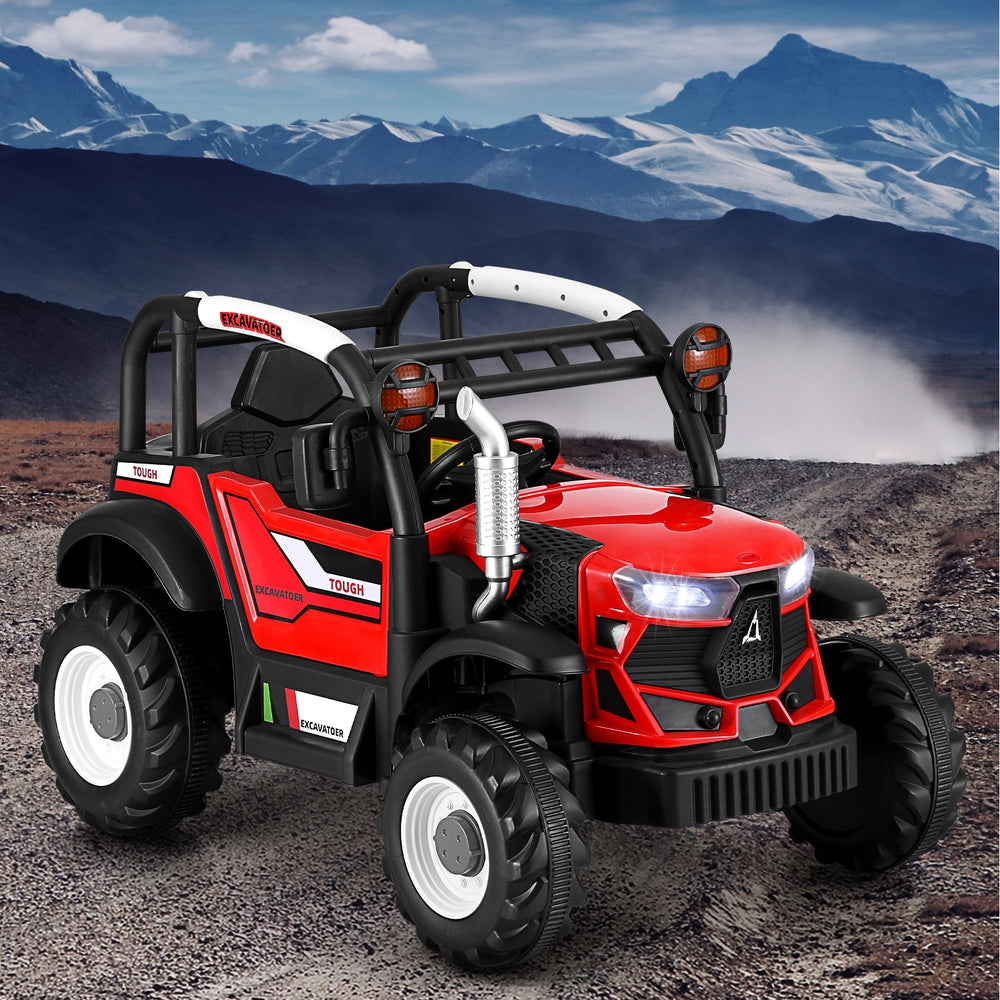 Kids Electric Ride On Jeep Off Road Car with Remote 12V - Red