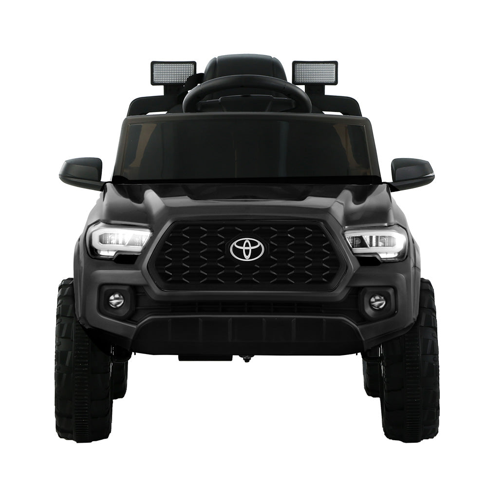 Toyota Ride On Car Kids Electric Tacoma Off Road Jeep 12V Battery Black Homecoze