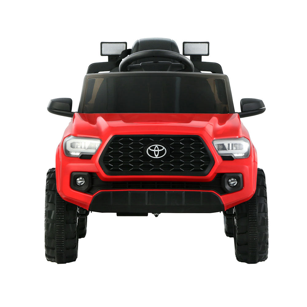 Toyota Ride On Car Kids Electric Tacoma Off Road Jeep 12V Battery Red Homecoze