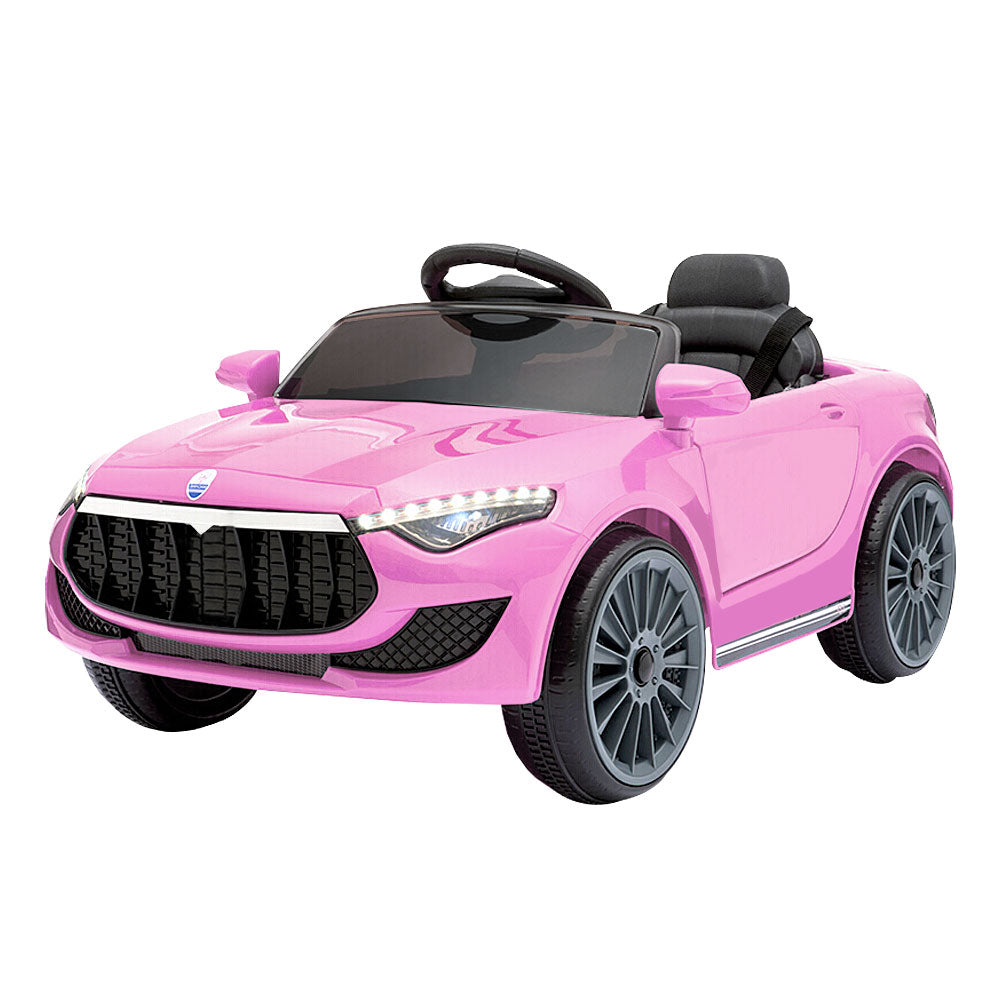 Kids Ride On Car Battery Electric Toy Remote Control Pink Cars Dual Motor Homecoze