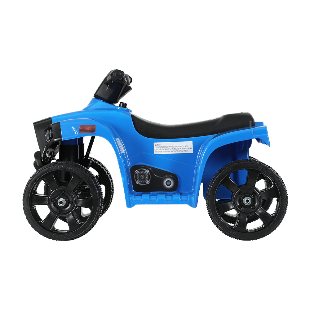 Kids Electric Ride On ATV Quad Battery 4 Wheeler Motorbike - Blue Homecoze
