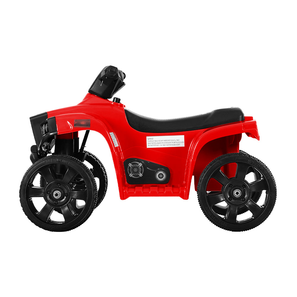 Kids Electric Ride On ATV Quad Battery 4 Wheeler Motorbike - Red Homecoze