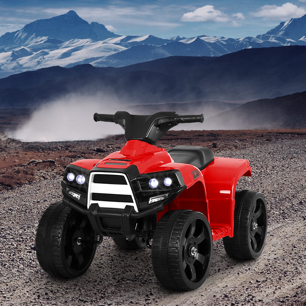 Kids Electric Ride On ATV Quad Battery 4 Wheeler Motorbike - Red Homecoze