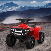 Kids Electric Ride On ATV Quad Battery 4 Wheeler Motorbike - Red Homecoze