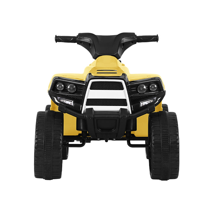 Kids Electric Ride On ATV Quad Battery 4 Wheeler Motorbike - Yellow Homecoze