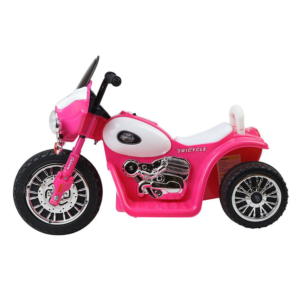 Kids Ride On Motorcycle Motorbike Car Harley Style Electric Toy Police Bike Homecoze