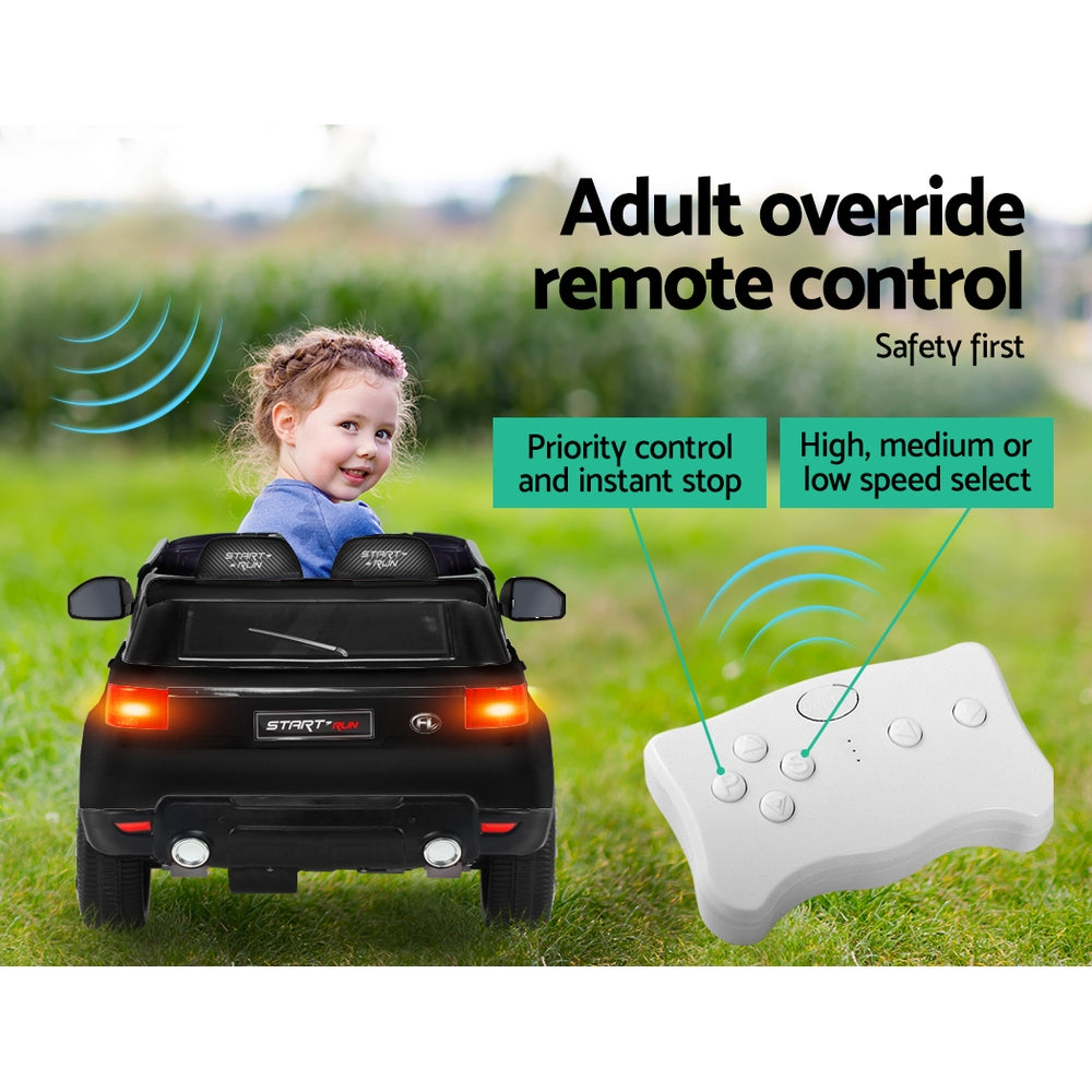 Kids Ride On Car Electric 12V Black Homecoze