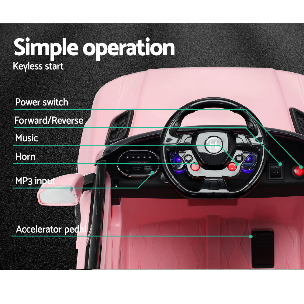 Kids Ride On Car Battery SUV - Pink Homecoze