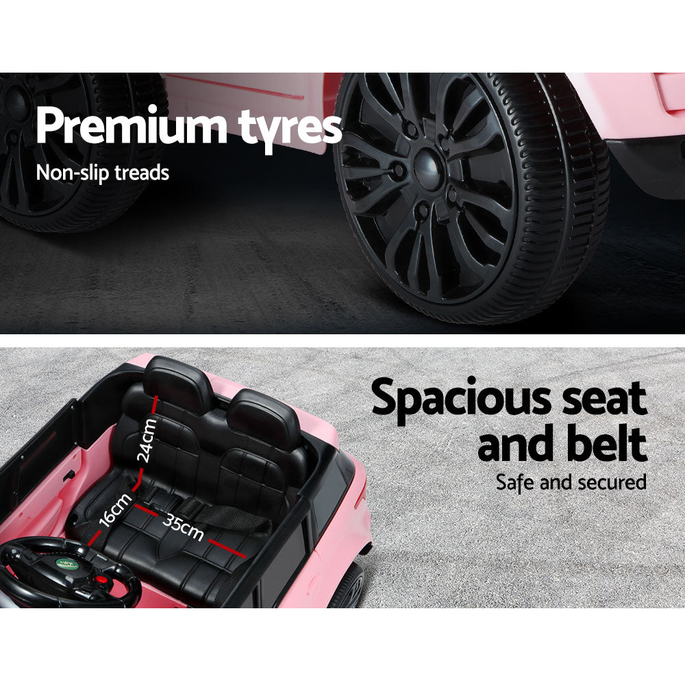 Kids Ride On Car Battery SUV - Pink Homecoze