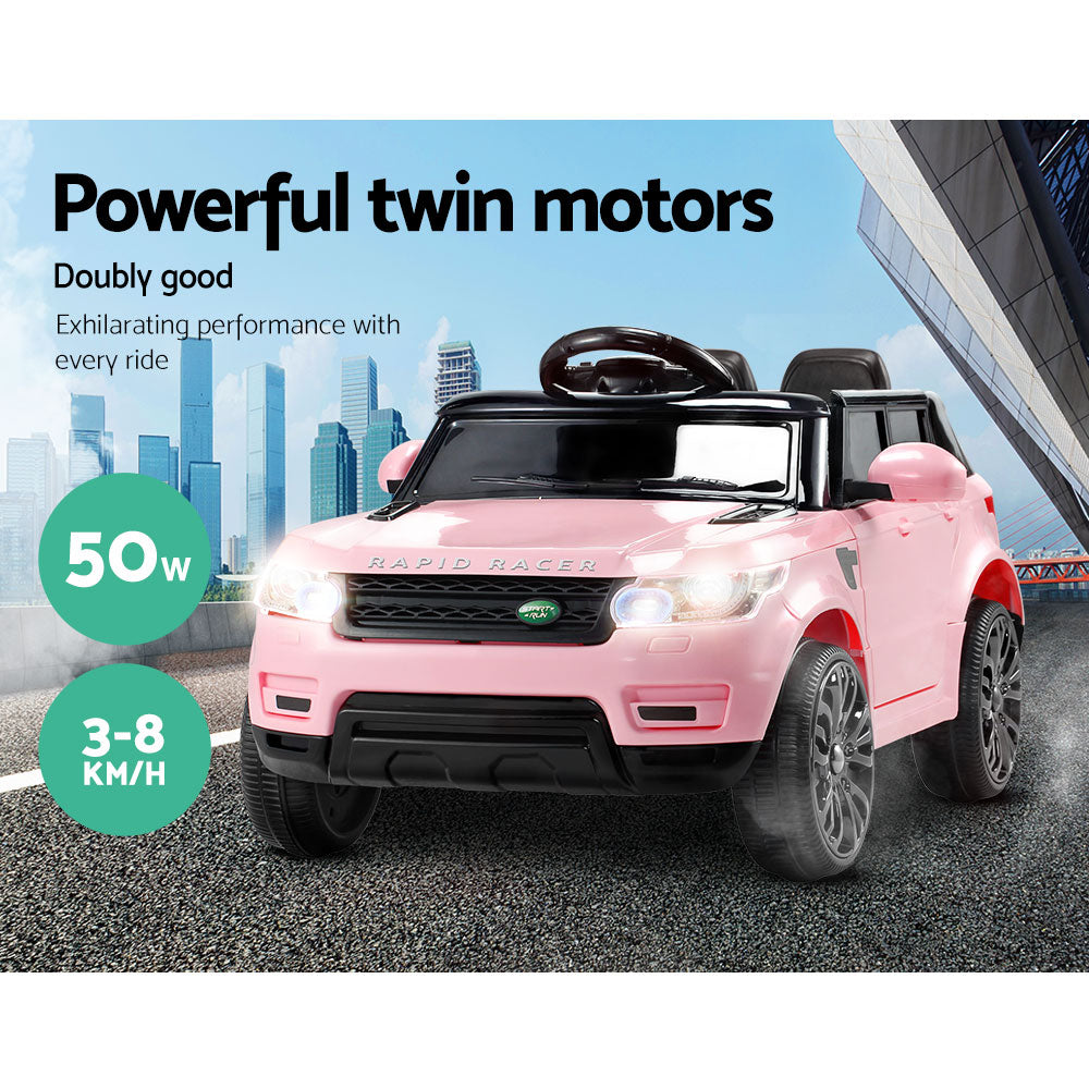 Kids Ride On Car Battery SUV - Pink Homecoze