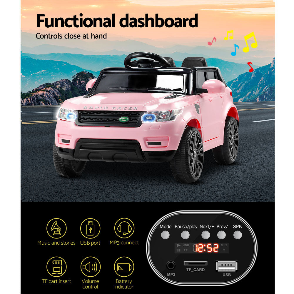 Kids Ride On Car Battery SUV - Pink Homecoze