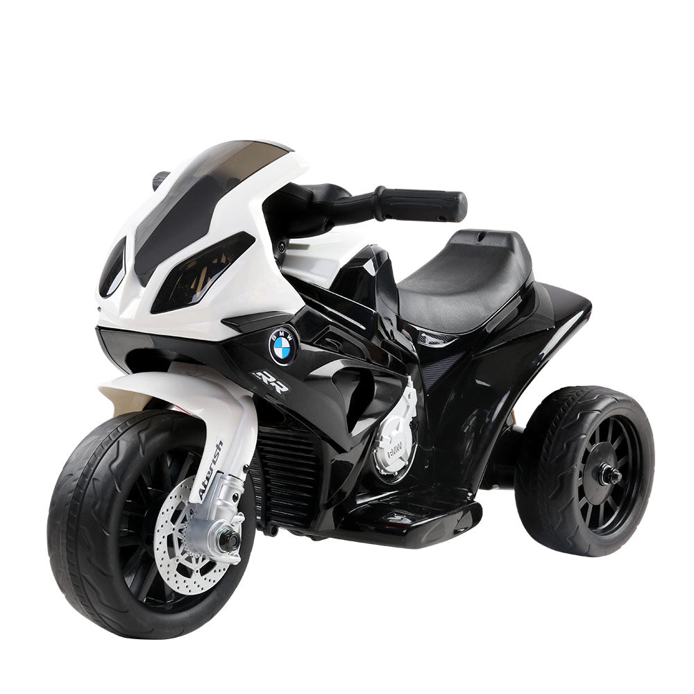 Kids Ride On Motorbike BMW Licensed S1000RR Motorcycle Car Black Homecoze