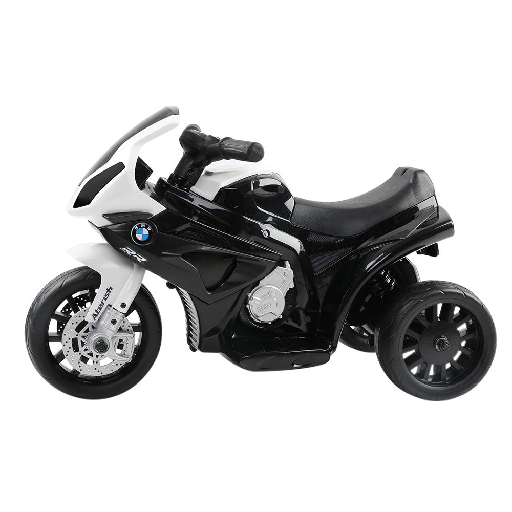 Kids Ride On Motorbike BMW Licensed S1000RR Motorcycle Car Black Homecoze