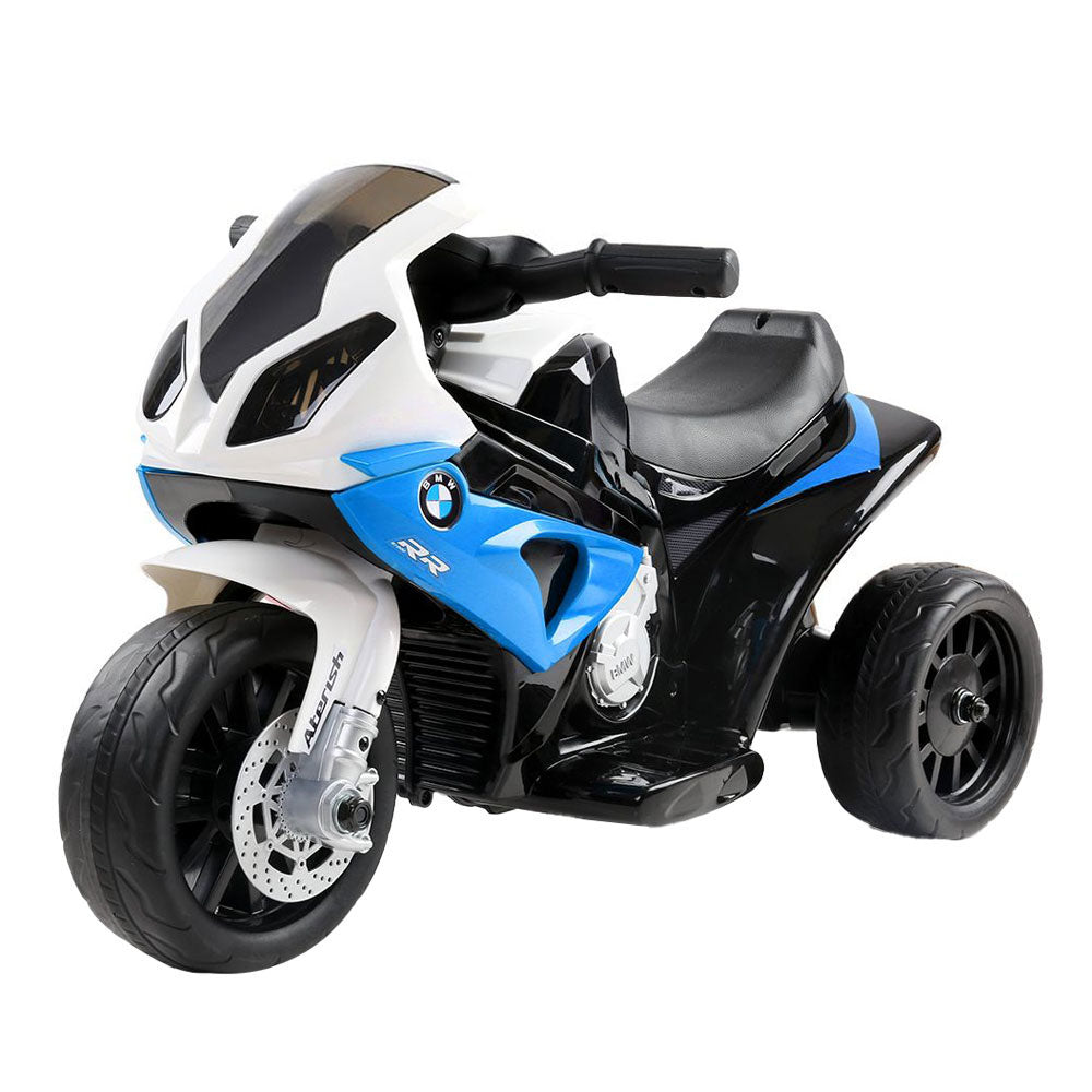 Kids Ride On Motorbike BMW Licensed S1000RR Motorcycle Car Blue Homecoze