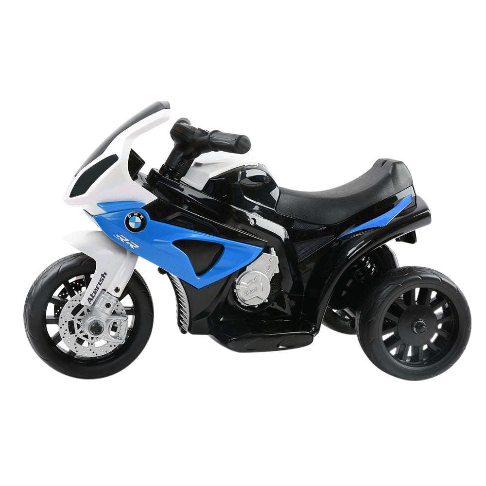Kids Ride On Motorbike BMW Licensed S1000RR Motorcycle Car Blue Homecoze