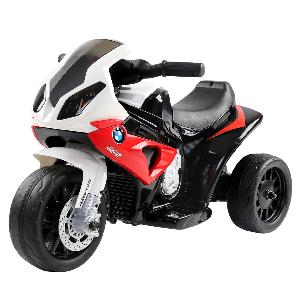 Kids Ride On Motorbike BMW Licensed S1000RR Motorcycle Car Red Homecoze