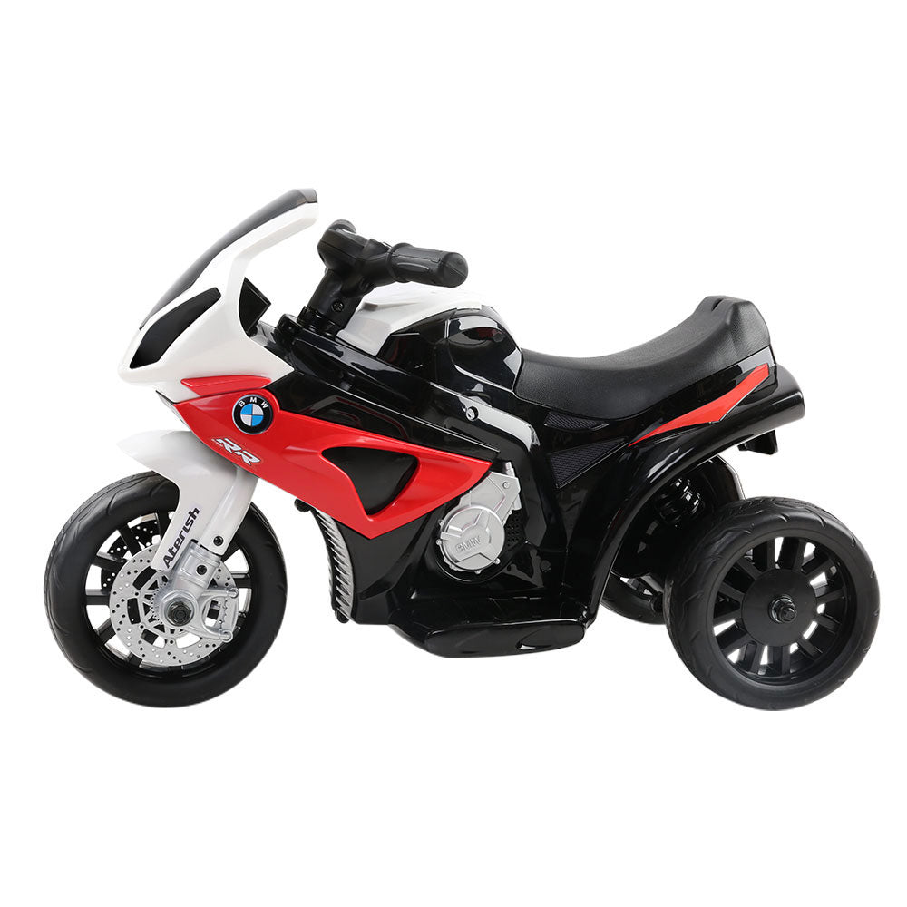 Kids Ride On Motorbike BMW Licensed S1000RR Motorcycle Car Red Homecoze