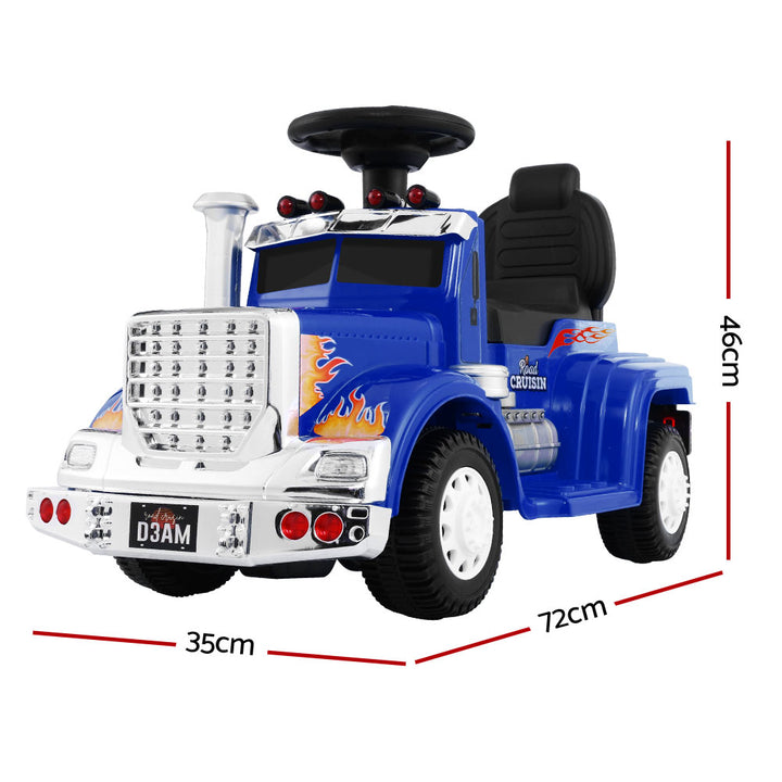 Ride On Cars Kids Electric Toys Car Battery Truck Childrens Motorbike Toy Blue Homecoze