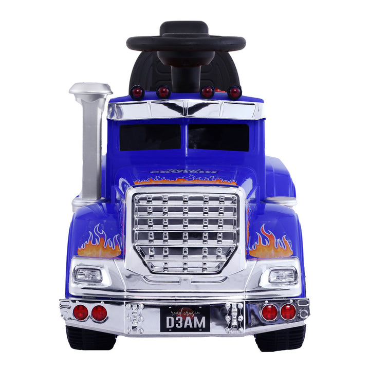 Ride On Cars Kids Electric Toys Car Battery Truck Childrens Motorbike Toy Blue Homecoze