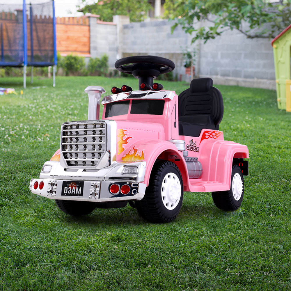 Ride On Cars Kids Electric Toys Car Battery Truck Childrens Motorbike Toy Pink Homecoze