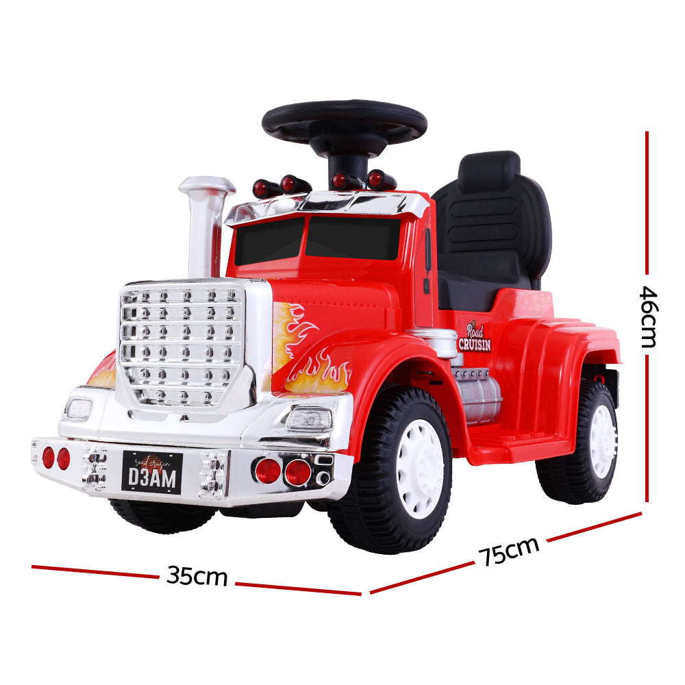 Ride On Cars Kids Electric Toys Car Battery Truck Childrens Motorbike Toy Red Homecoze