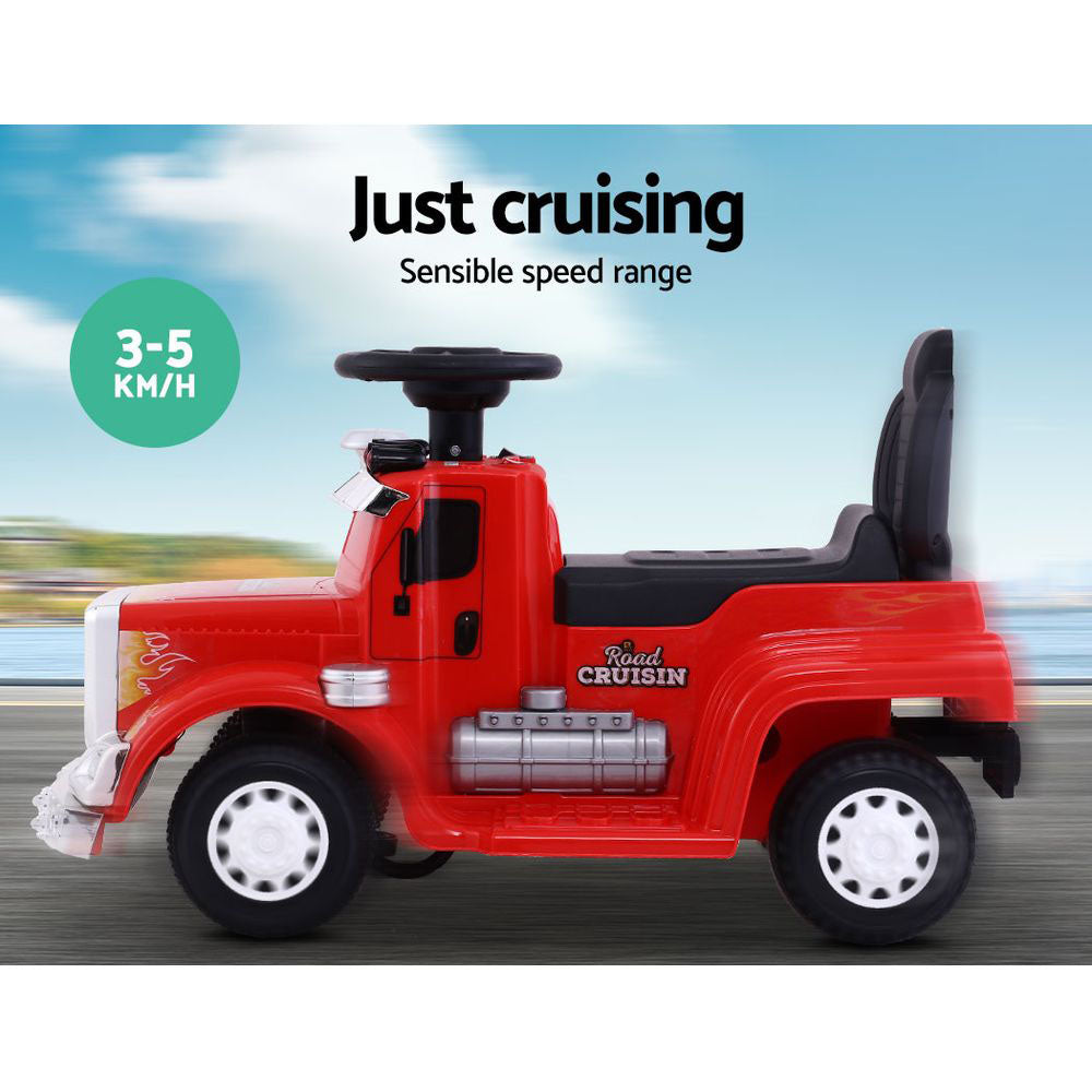 Ride On Cars Kids Electric Toys Car Battery Truck Childrens Motorbike Toy Red Homecoze