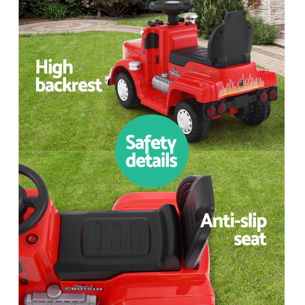 Ride On Cars Kids Electric Toys Car Battery Truck Childrens Motorbike Toy Red Homecoze