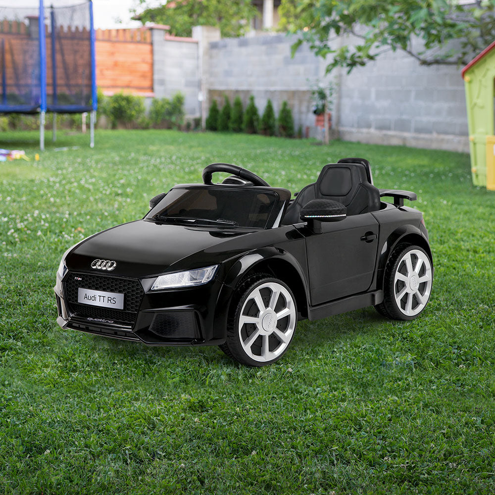 Kids Ride On Car Audi Licensed TT RS Black Homecoze