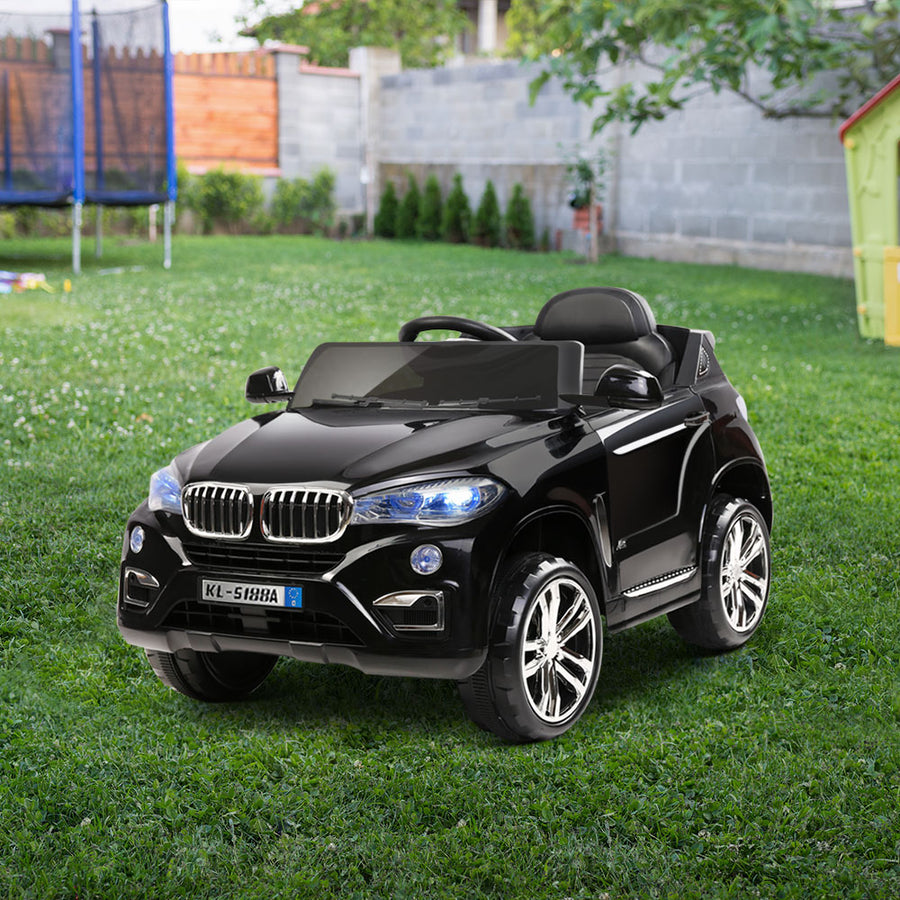 Kids Ride On Car BMW X5 Inspired Electric 12V Black Homecoze