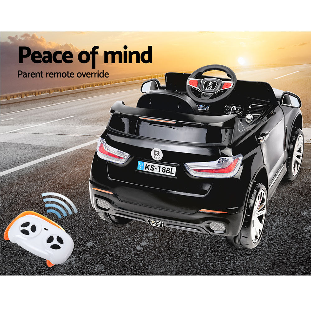 Kids Ride On Car BMW X5 Inspired Electric 12V Black Homecoze