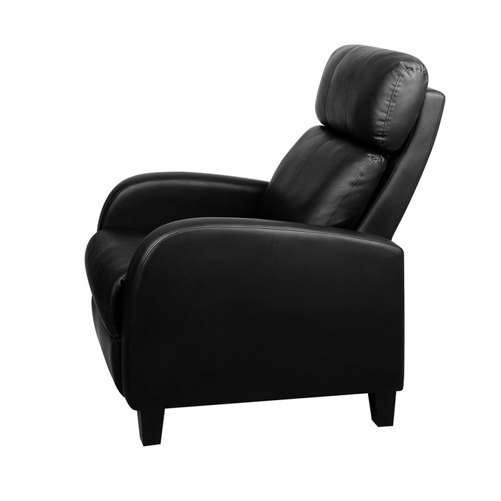 PU Leather Reclining Armchair - Black Homecoze