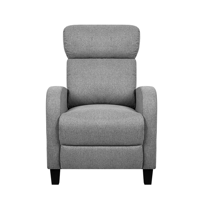 Fabric Reclining Armchair - Grey Homecoze