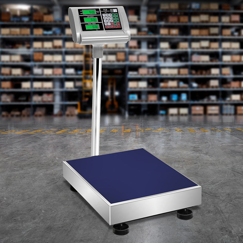 Platform Scale 150KG Digital Scales Electronic Postal Computing Homecoze