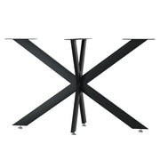 Starburst Metal Table Legs DIY Universal Coffee or Dining Table (120x68x71cm) Homecoze