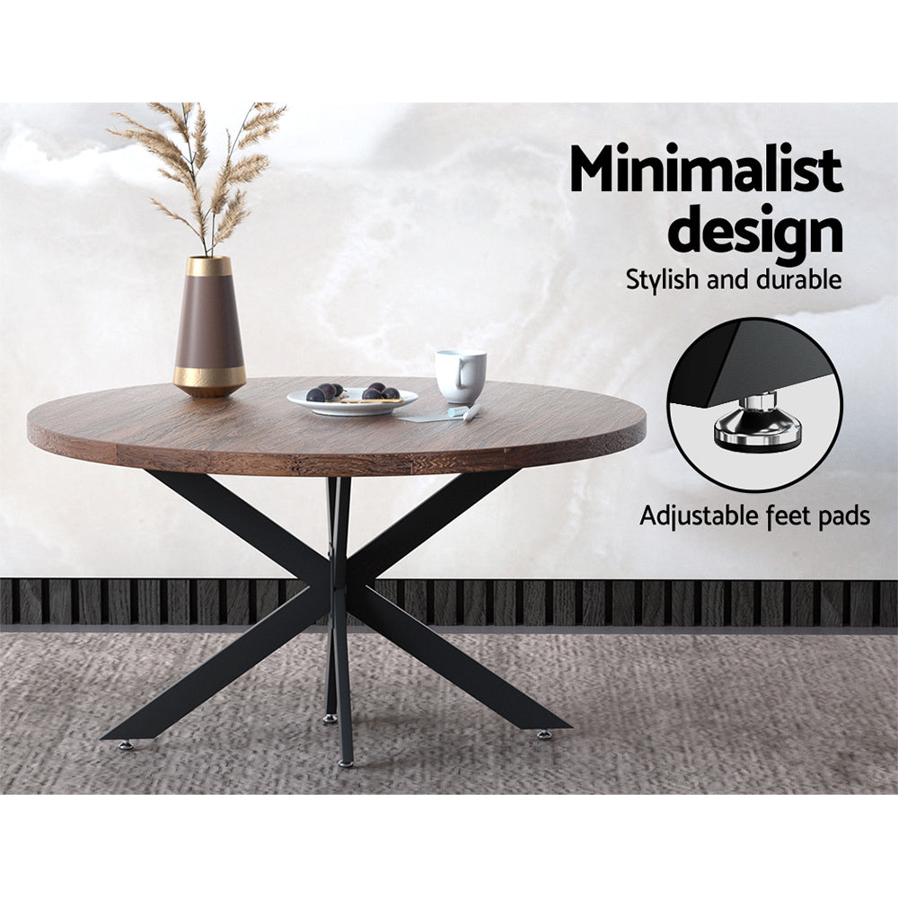 Starburst Metal Table Legs DIY Universal Coffee or Dining Table (150x78x71cm) Homecoze