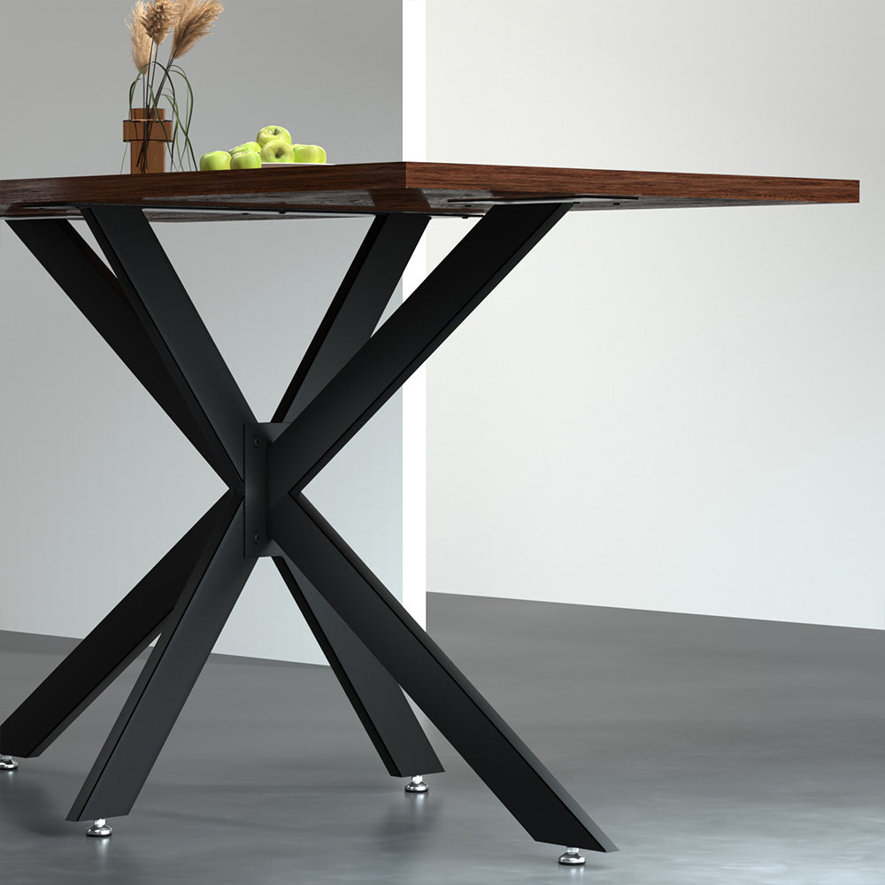 Starburst Metal Table Legs DIY Universal Coffee or Dining Table (150x78x71cm) Homecoze