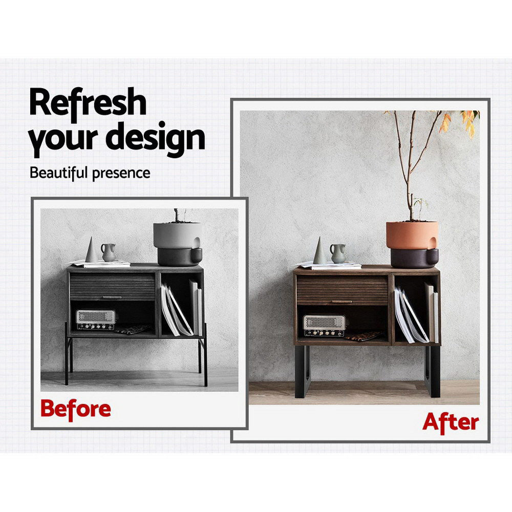 Rectangular Metal Table Legs DIY Universal Coffee Table or Sideboard (30x40cm) Homecoze