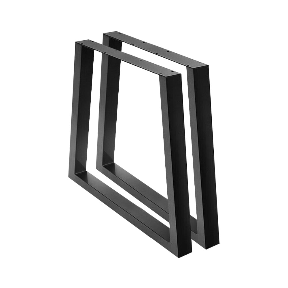 Trapezoid Metal Table Legs DIY Universal Coffee or Dining Table (65x90x71cm) Homecoze