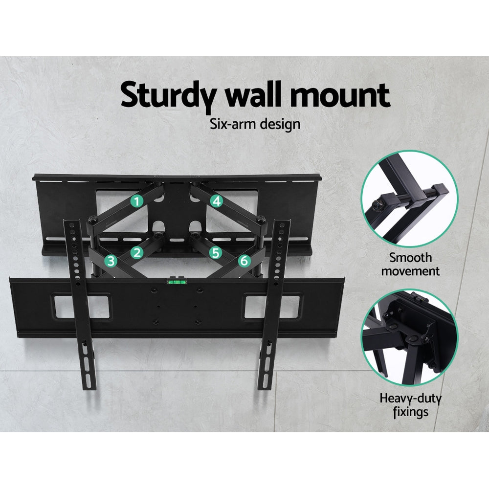 Artiss TV Wall Mount Bracket Tilt Swivel Full Motion Flat LED LCD 32 42 50 55 60 65 70 inch Homecoze Home & Living