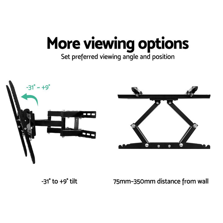 Artiss TV Wall Mount Bracket Tilt Swivel Full Motion Flat Slim LED LCD 23 32 42 50 55 inch Homecoze Home & Living