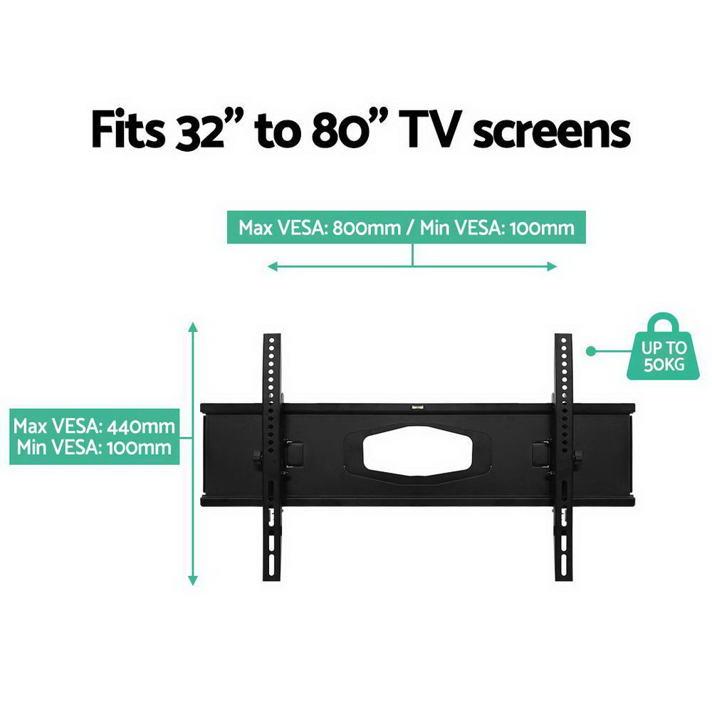 Artiss TV Wall Mount Bracket Tilt Swivel Full Motion Flat Slim LED LCD 32 inch to 80 inch Homecoze Home & Living
