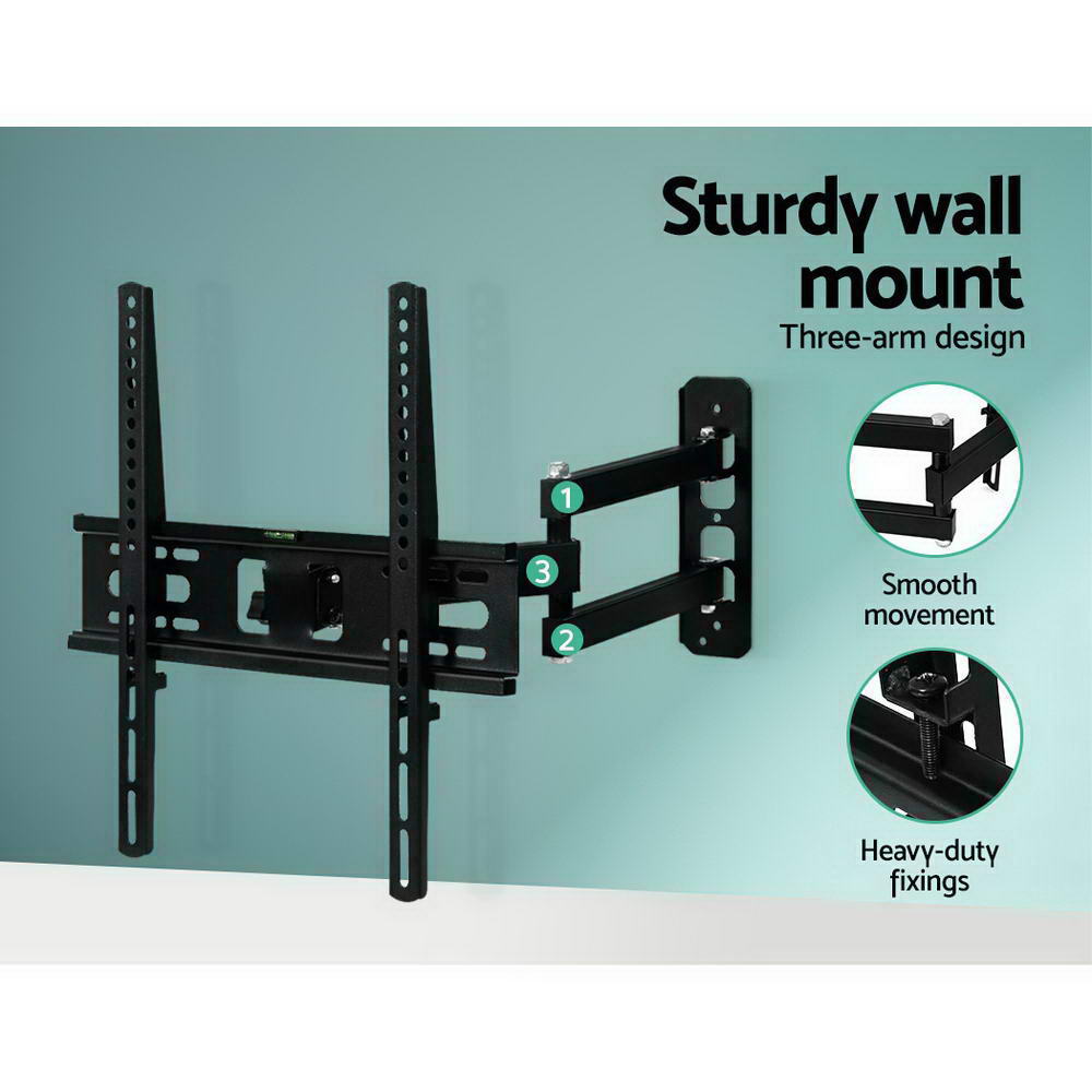 Artiss TV Wall Mount Bracket Tilt Swivel Full Motion Flat Slim LED LCD 23 inch to 55 inch Homecoze Home & Living