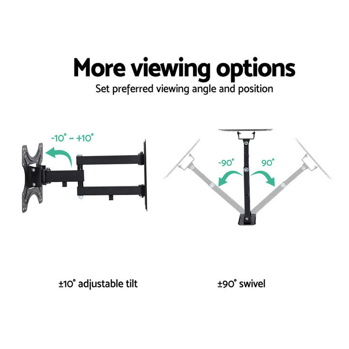 Artiss TV Wall Mount Bracket Tilt Swivel Full Motion 32 37 42 Inch Plasma Screen LCD Homecoze Home & Living