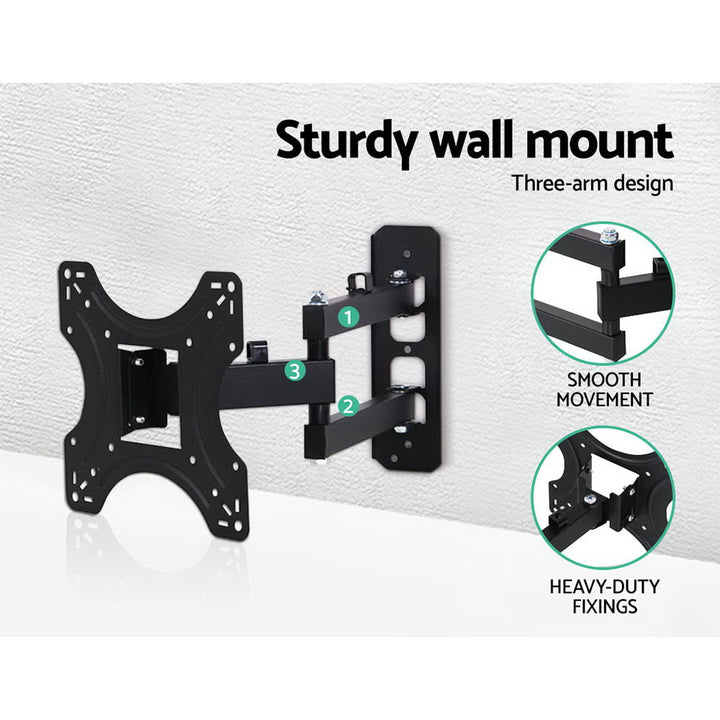 Artiss TV Wall Mount Bracket Tilt Swivel Full Motion 32 37 42 Inch Plasma Screen LCD Homecoze Home & Living