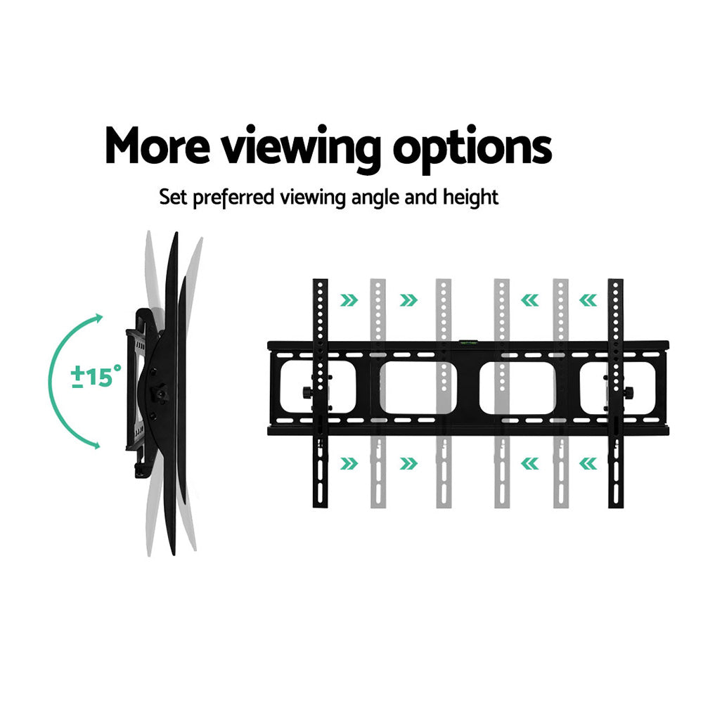 Artiss TV Wall Mount Bracket Tilt Flat Slim LED LCD Plasma 42 55 65 75 90 inch Homecoze Home & Living