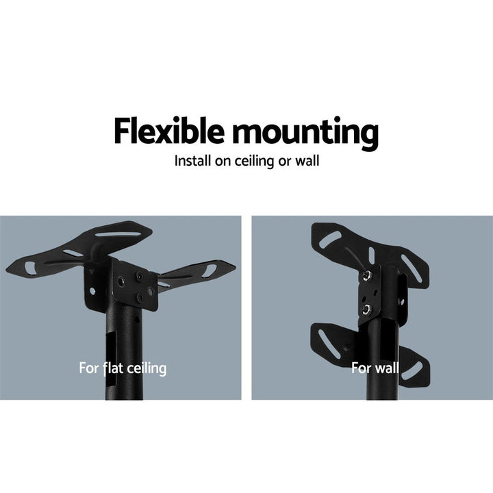 Artiss TV Wall Ceiling Mount Bracket Full Motion Tilt Swivel 32 42 50 55 60 65 70 75 inch Homecoze Home & Living