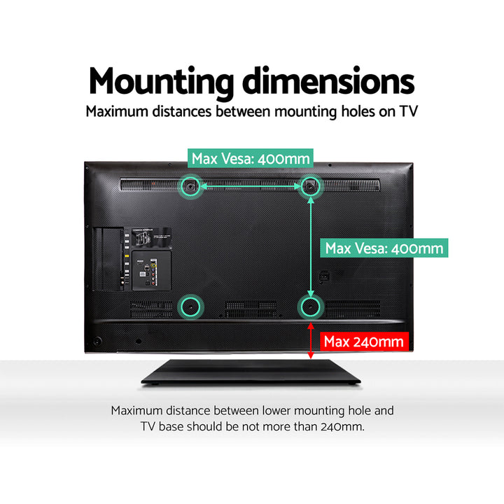 Table Top TV Swivel Mounted Stand 32" to 55"